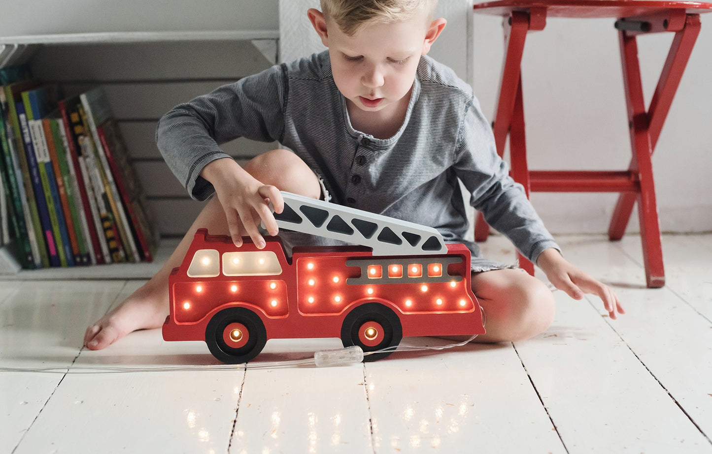 Little Lights Firetruck Lamp