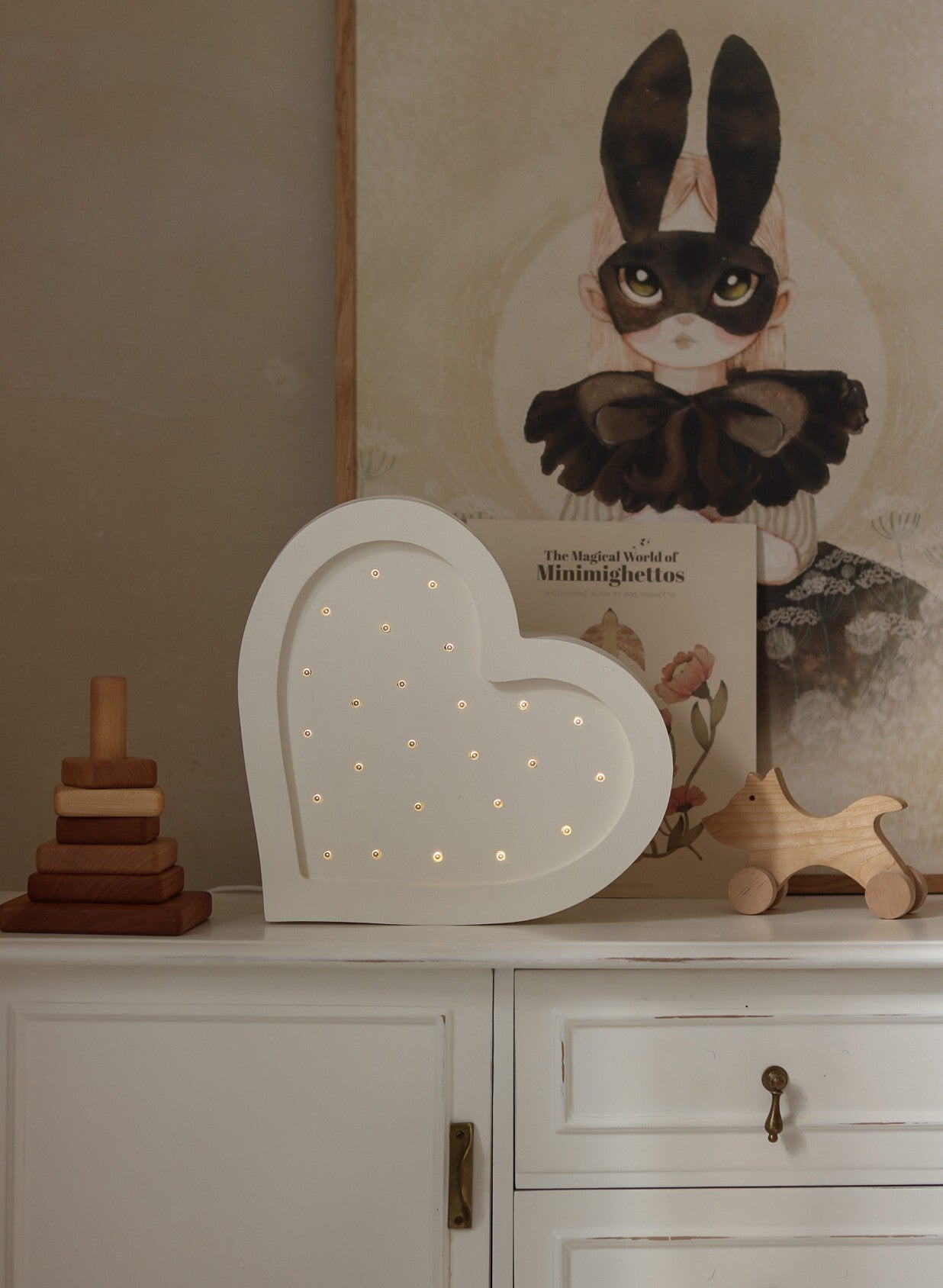 Little Lights Heart Lamp
