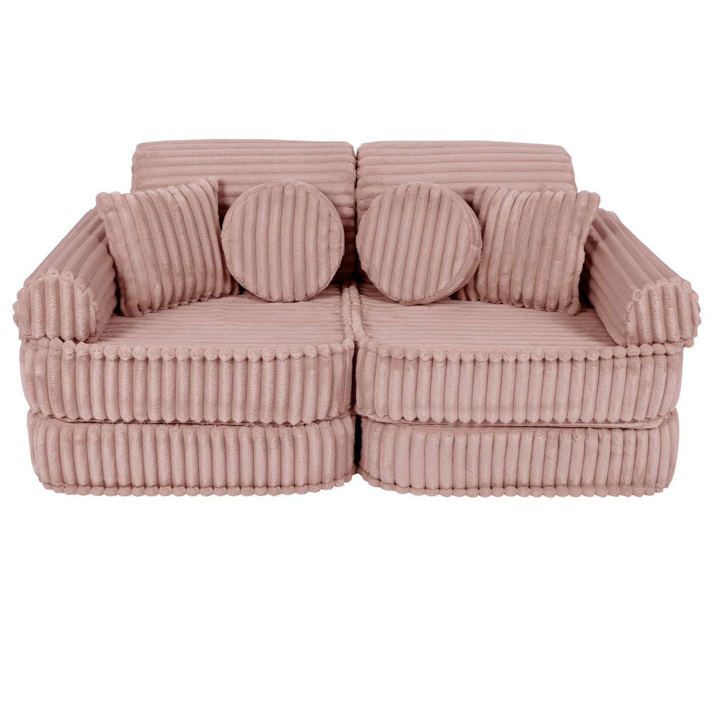 Medium Modular Sofa for Kids - Churros Pink