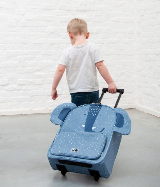Water-Repellent Travel Trolley for Kids - Mr Elephant