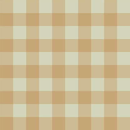 Check Brown Green Wallpaper