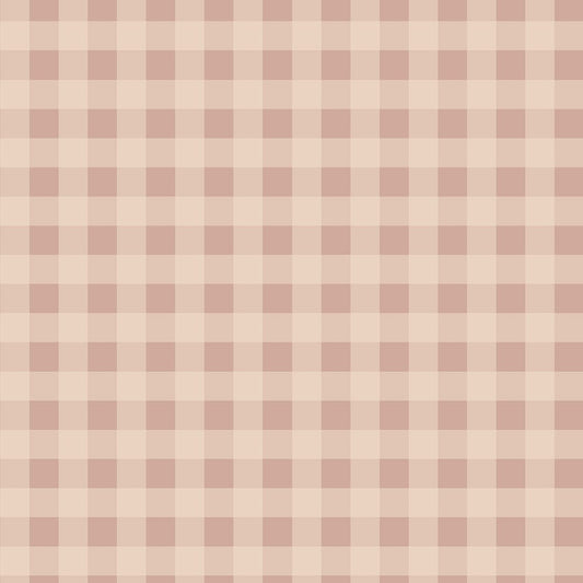 Check Minimini Pink Cream Wallpaper