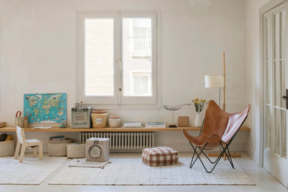 Washable Cotton Rug Mosaic, 120x160 cm