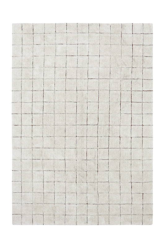 Washable Cotton Rug Mosaic, 120x160 cm