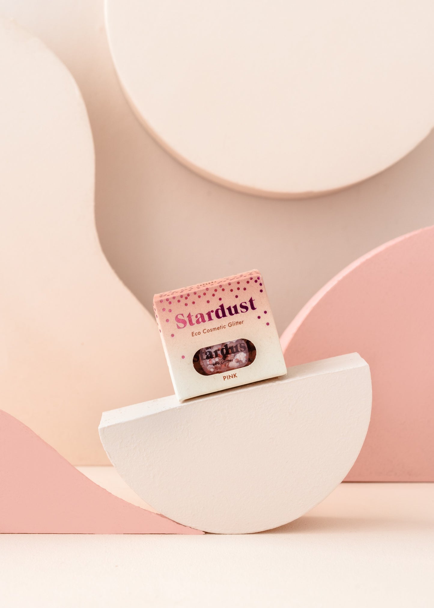 Decorative Eco Glitter - Pink Star Dust