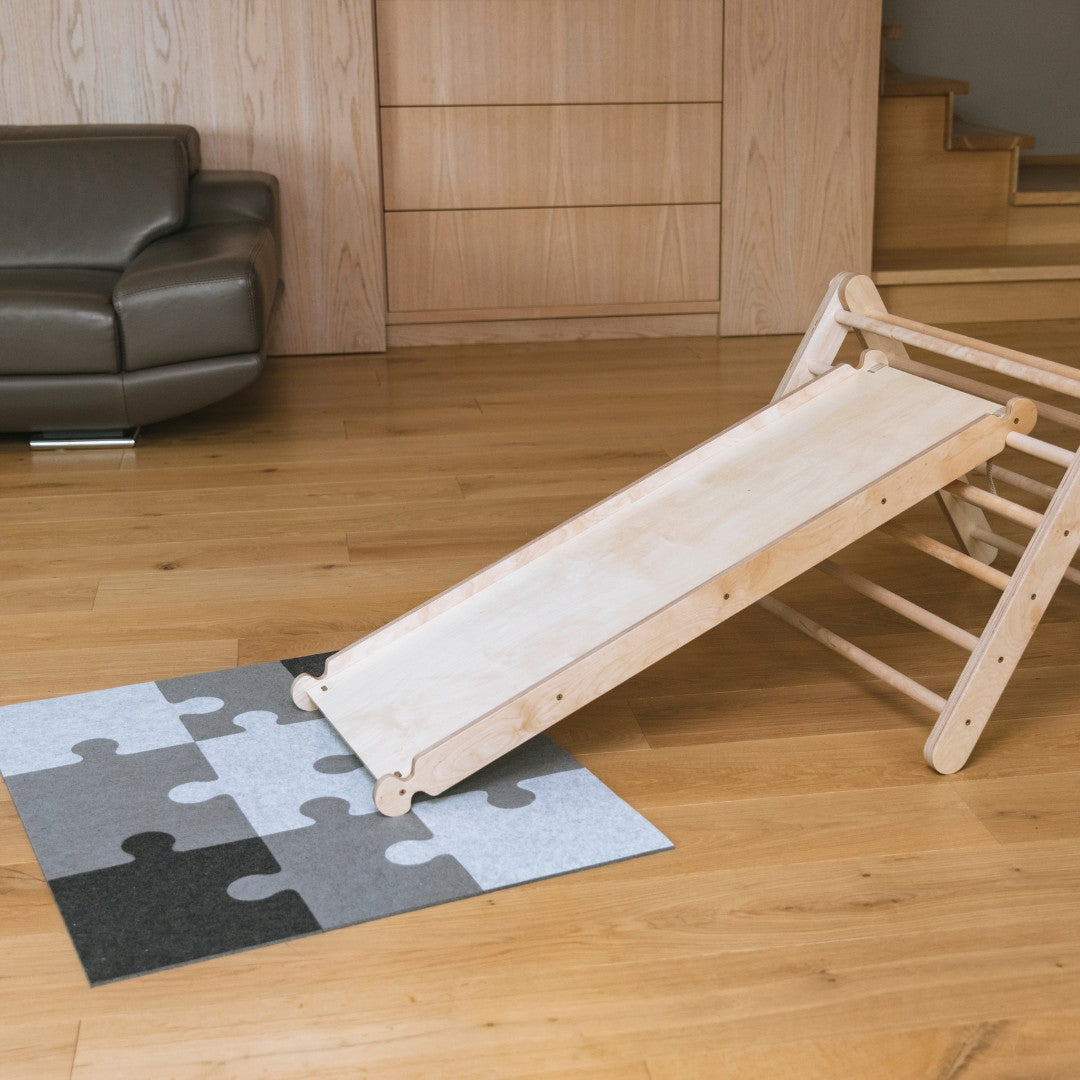 9-piece Felt Puzzle Playmat - Add-on for Climbing Toys