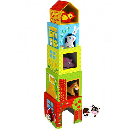 Farm in Boxes Cube Puzzle