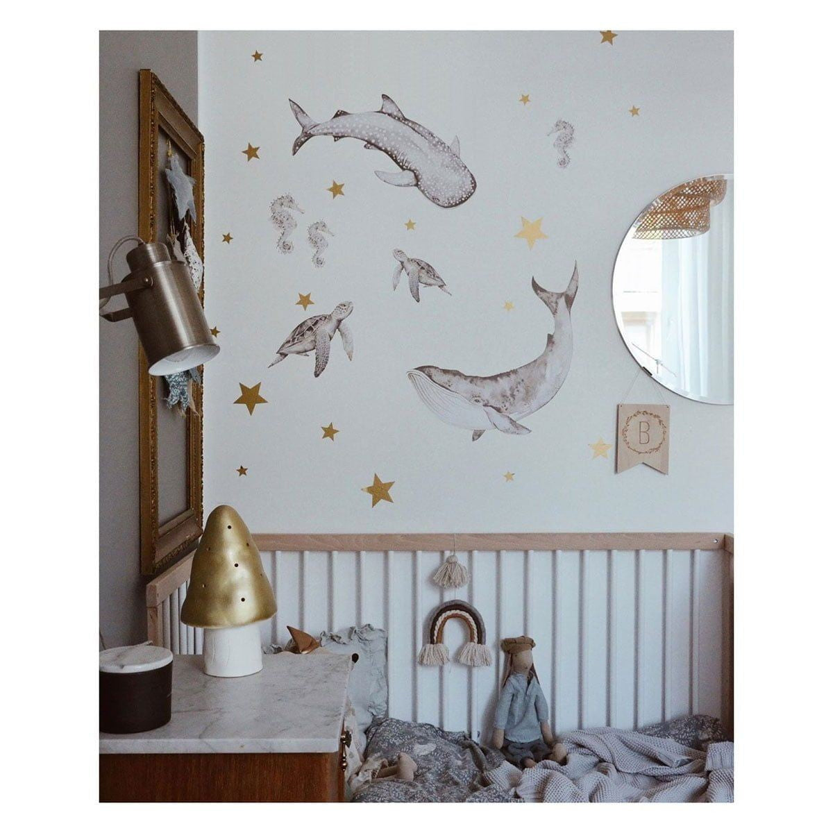 Happy Ocean Wonderland Wall Stickers Set