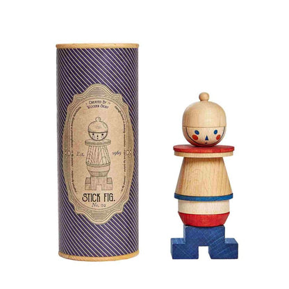 LALA Stick Figure Puzzle - Blue