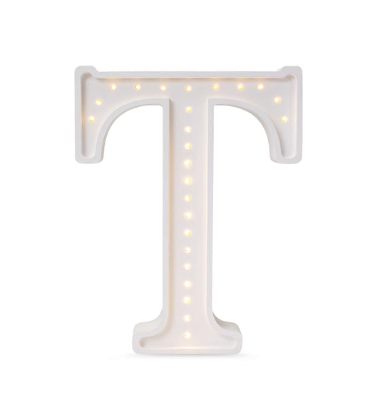 Little Lights Letter Lamp - T