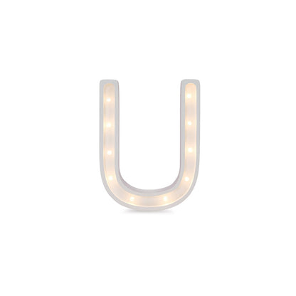 Little Lights Letter Lamp - U
