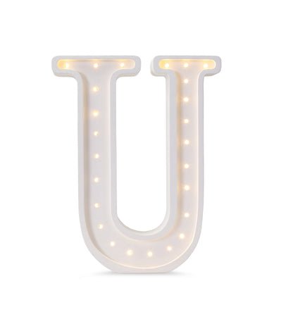 Little Lights Letter Lamp - U