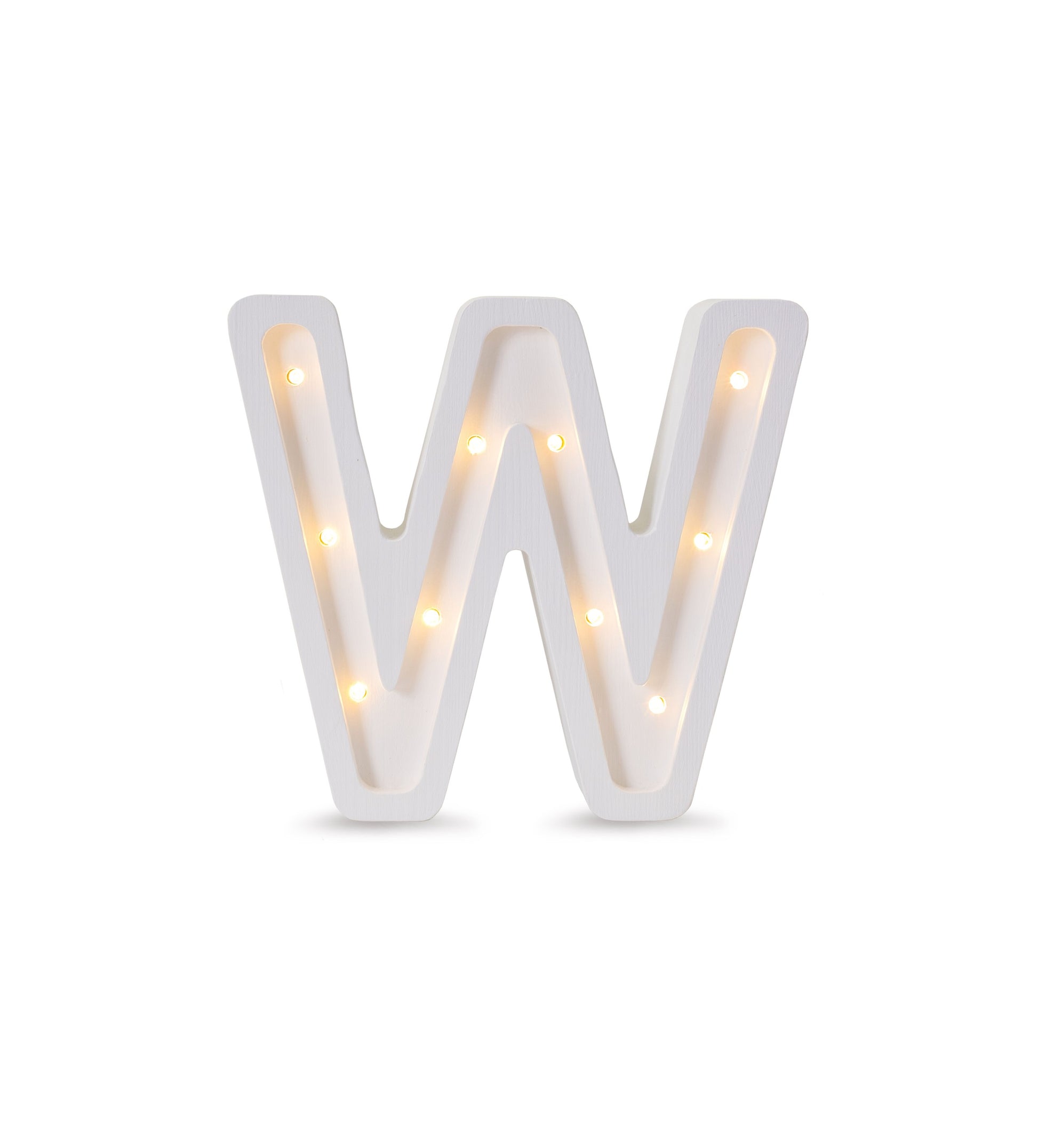 Little Lights Letter Lamp - W
