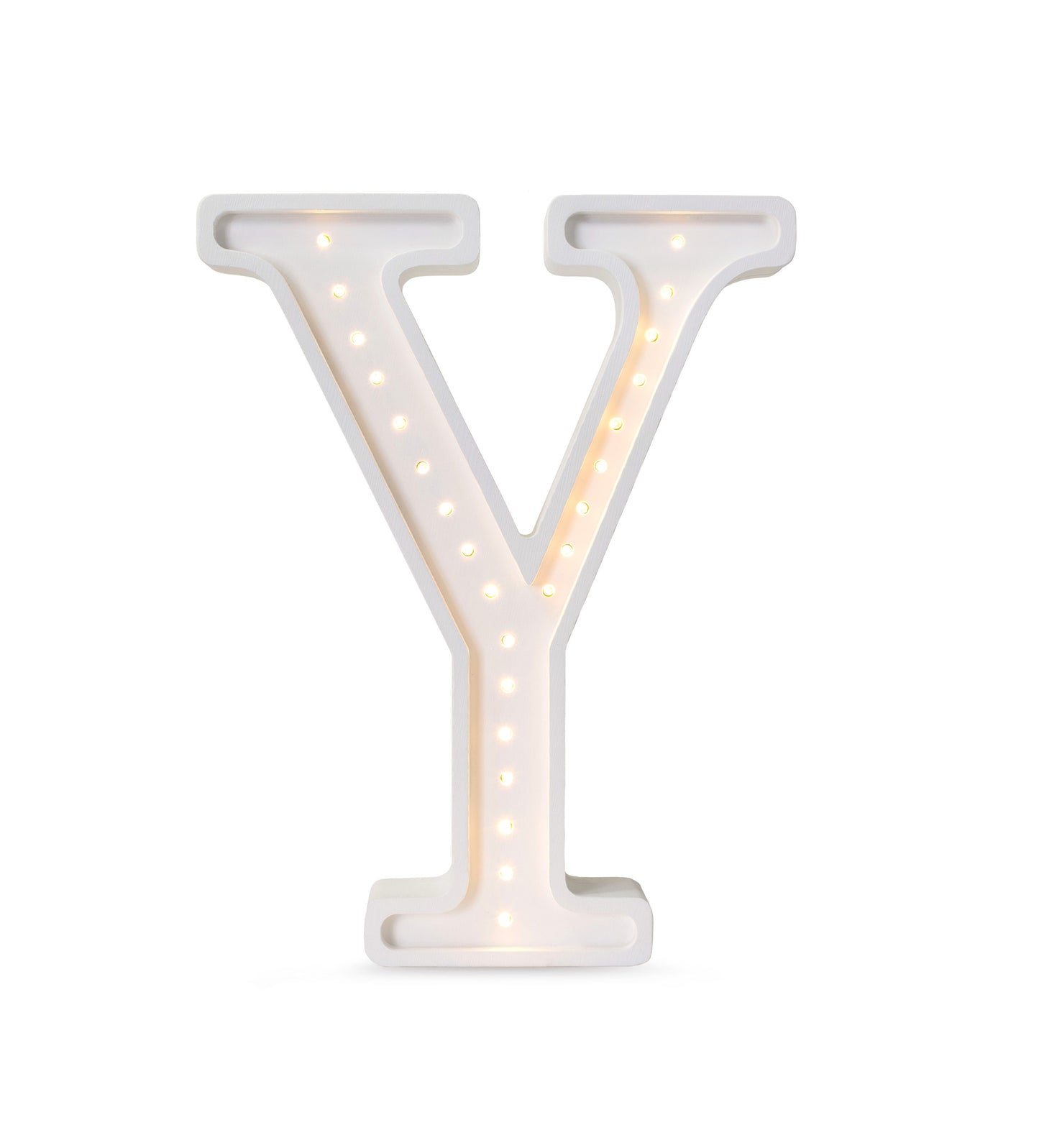 Little Lights Letter Lamp - Y