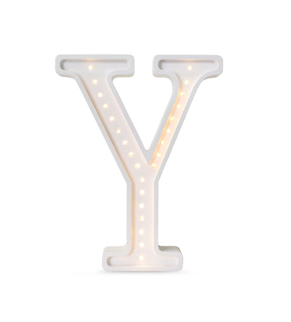 Little Lights Letter Lamp - Y