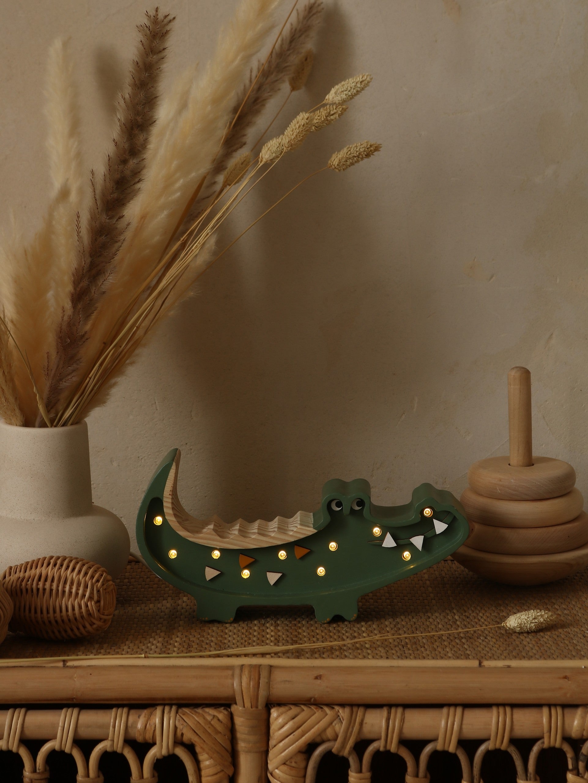 Little Lights Mini Crocodile Lamp