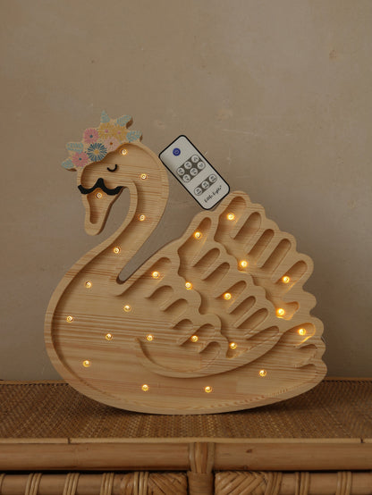 Little Lights Swan Lamp
