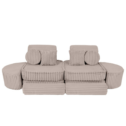 Medium Modular Sofa for Kids - Churros Beige Plus