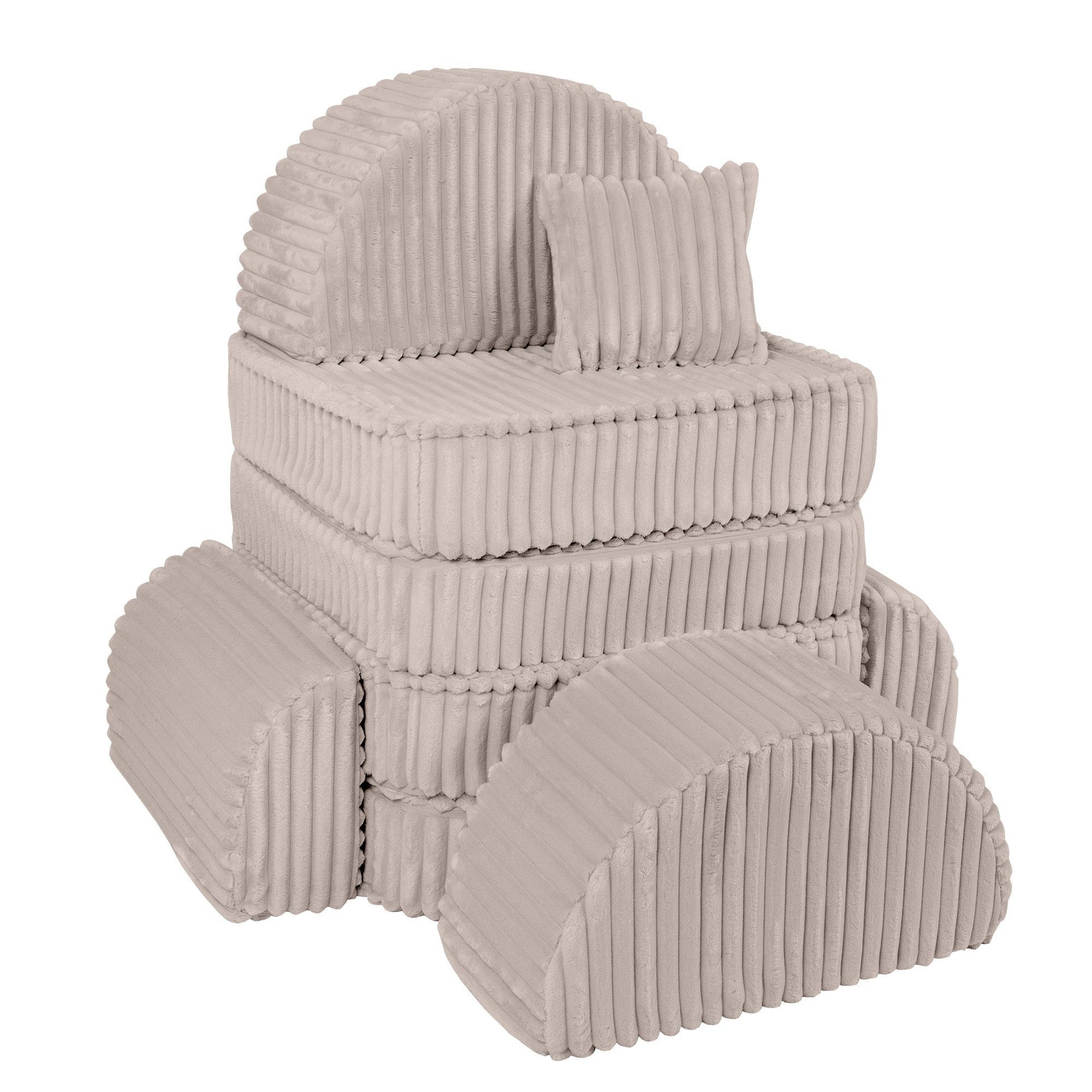 Medium Modular Sofa for Kids - Churros Beige Plus