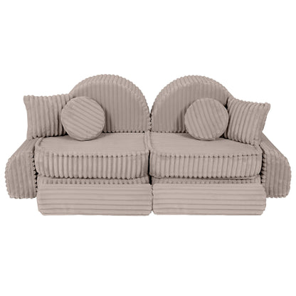 Medium Modular Sofa for Kids - Churros Beige Plus
