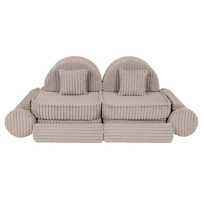 Medium Modular Sofa for Kids - Churros Beige Plus