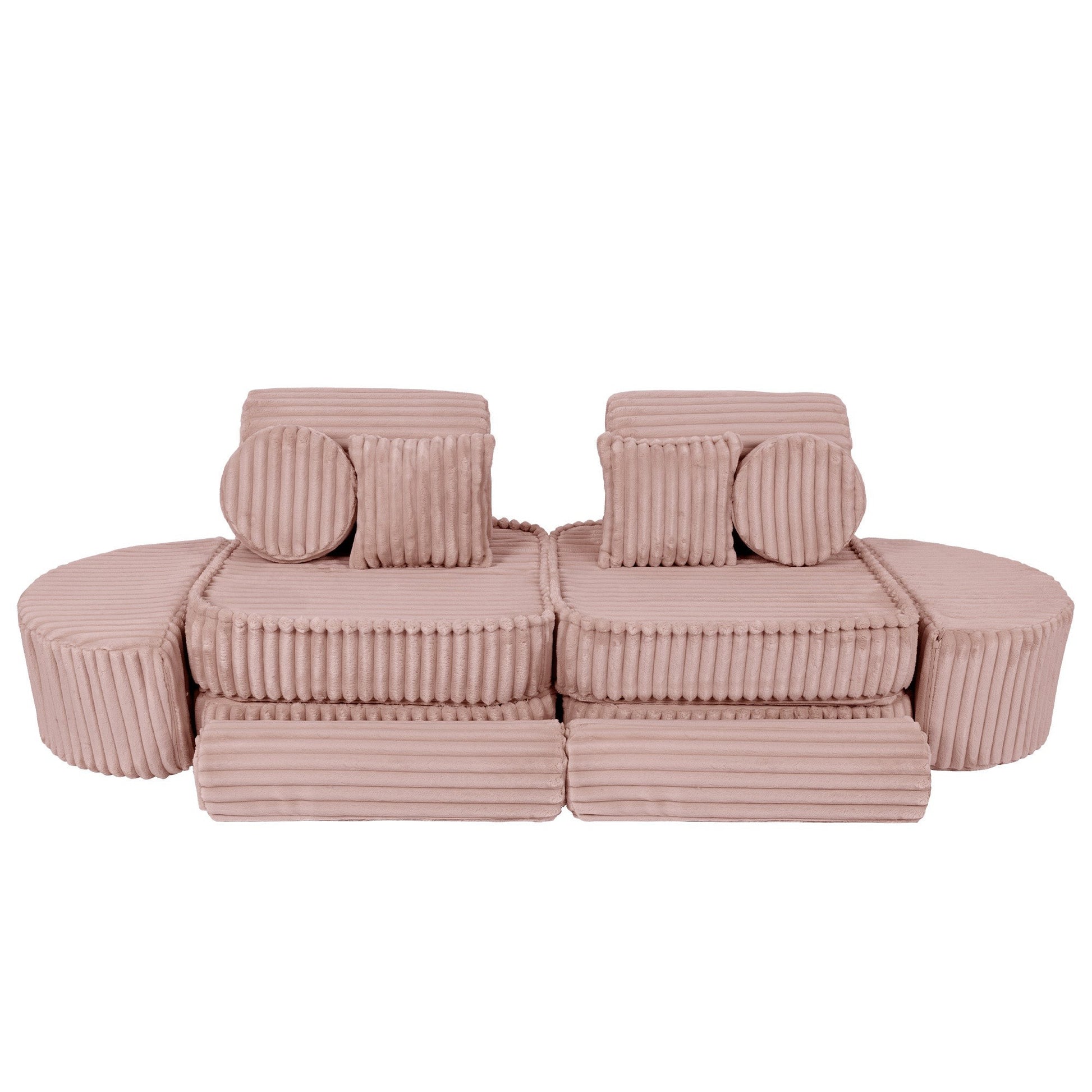Medium Modular Sofa for Kids - Churros Pink Plus