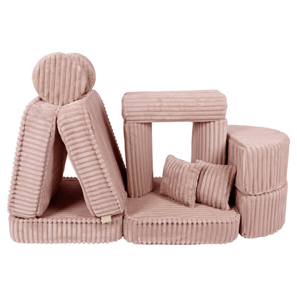 Medium Modular Sofa for Kids - Churros Pink Plus
