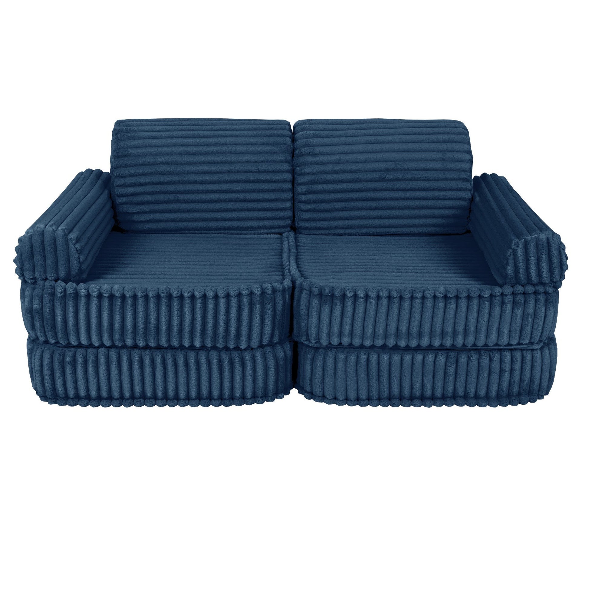 Medium Modular Sofa for Kids - Churros Blue