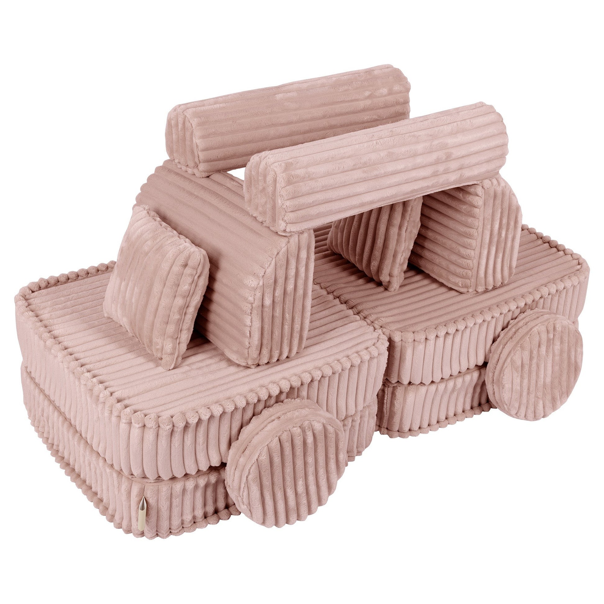 Medium Modular Sofa for Kids - Churros Pink