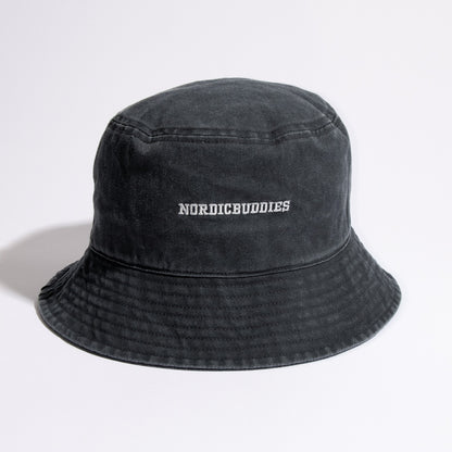 Moomin Classics Washed Denim Bucket Hat - Black