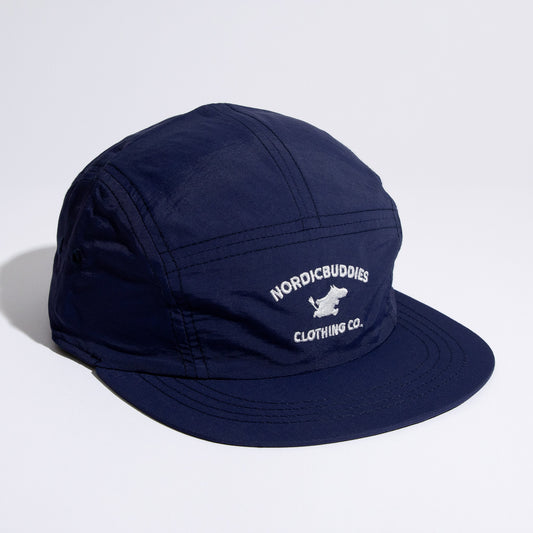 Moomintroll Adventure Nylon 5-panel Cap - Navy
