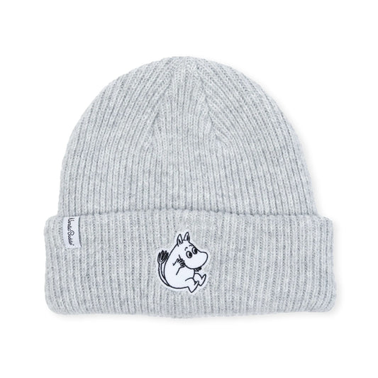 Moomintroll Felt Patch Beanie Kids - Grey
