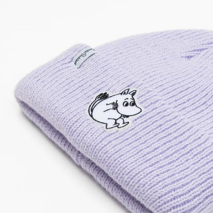 Moomintroll Felt Patch Beanie Kids - Lavender