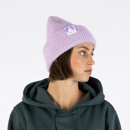 Moomintroll Fluffy Chunky Beanie - Lilac