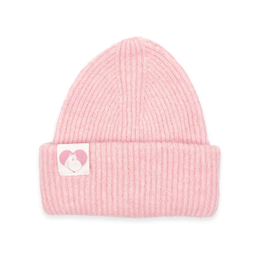 Moomintroll Fluffy Chunky Beanie - Pink