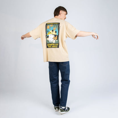 Moomintroll Jungle Heavy Unisex T-shirt - Beige