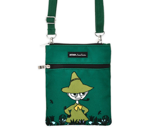 Snufkin's Thoughts Neck Bag - Dark Green