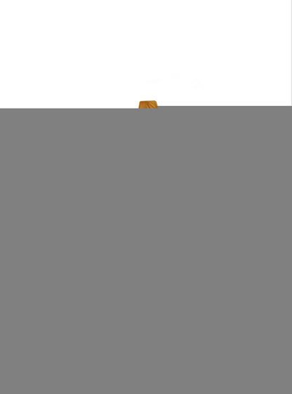 Organic Cotton and Velvet Ginkgo Leaf Playmat - Yellow