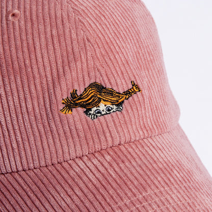 Pippi Corduroy Dad Cap - Pink