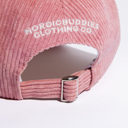Pippi Corduroy Dad Cap - Pink