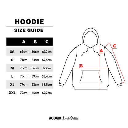 Pippi Longstocking Unisex Heavy Hoodie - Grey