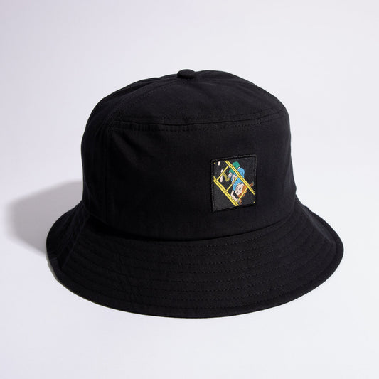 Pippi Longstocking Bucket Hat - Black
