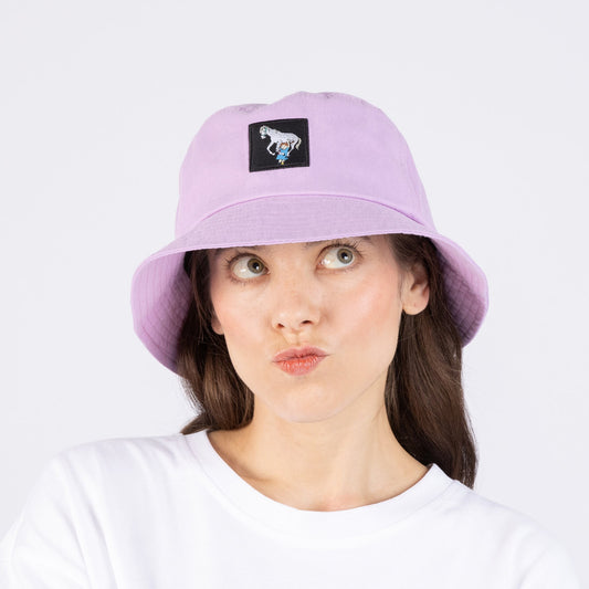Pippi Longstocking Bucket Hat - Lilac