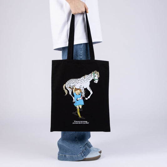 Pippi Tote Bag - Lifting the Horse