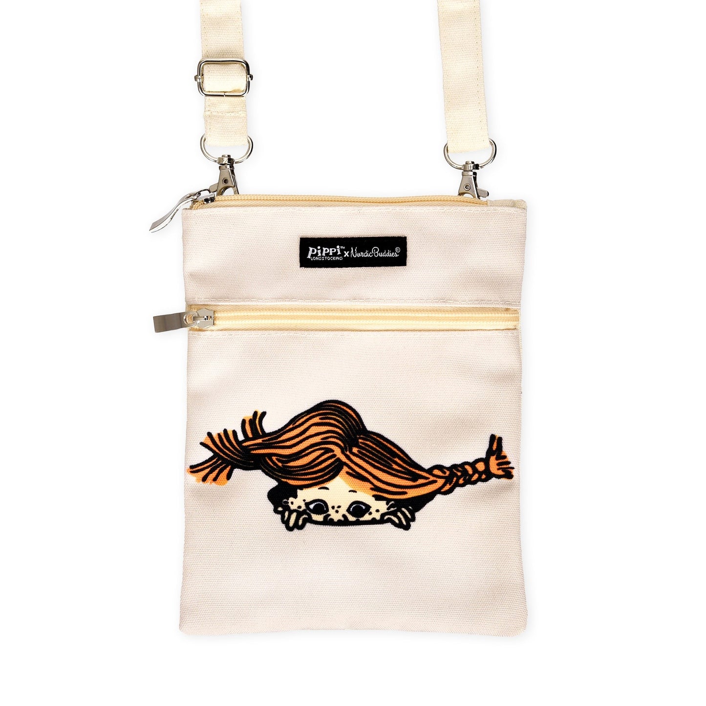 Pippi Passport Bag - Beige