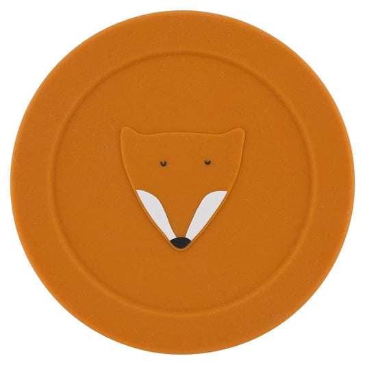 Silicone Snack Container with Lid - Mr. Fox