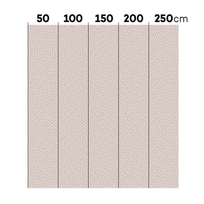 Simple Irregular Dots Wallpaper - Powder Pink And White