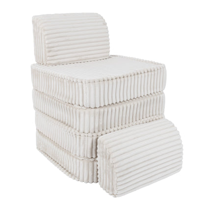 Small Modular Sofa for Kids - Churros White