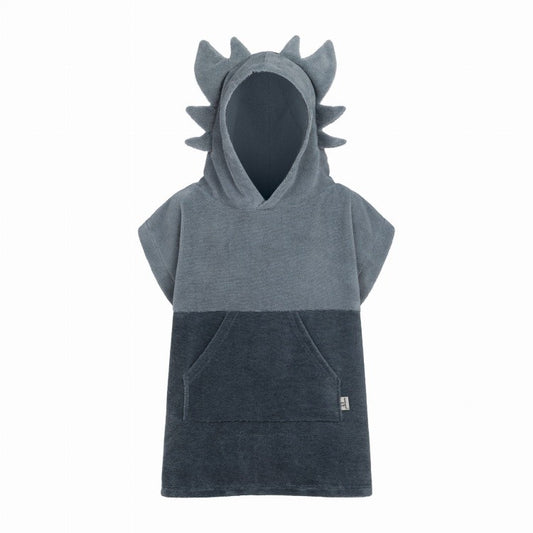 Surfdragon Kids Bath Poncho - Grey