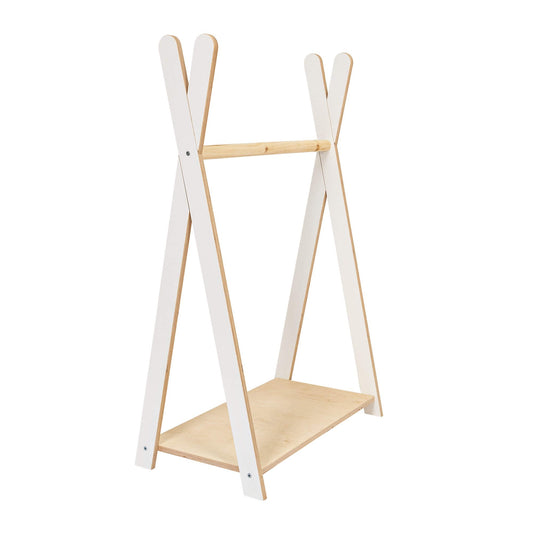 Tipi Clothing Rack For Children - Small White